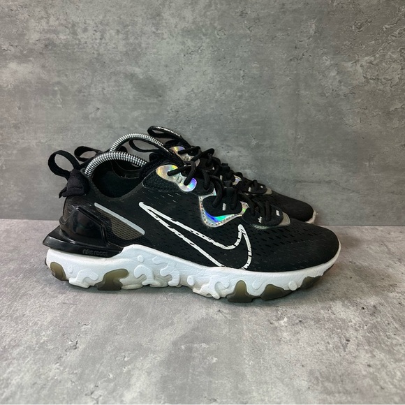 Nike Shoes - Nike React Vision Running Shoes CW0730-001 Womens sz 7 - black/white